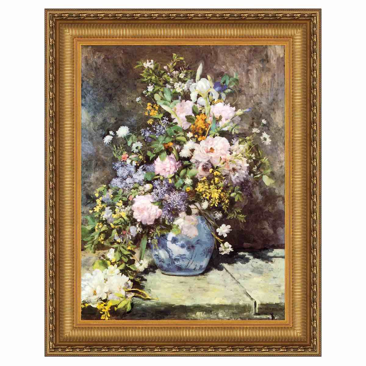  " Vase Of Flowers, 1886 " by Pierre-Auguste Renoir