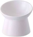 Cat Food Bowl Color: White (2 piece)