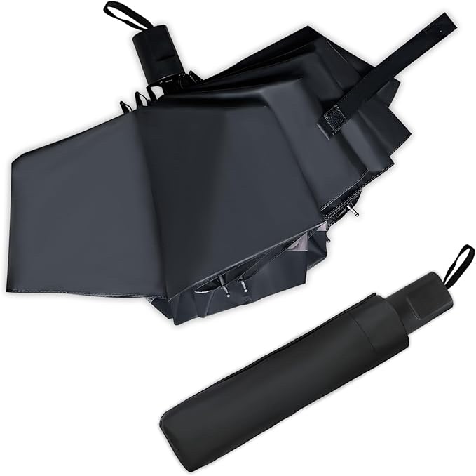 Music Manual Folding Umbrella with Singer Design (PACK OF 2)) - Country Music Fans Collection, Windproof & Sun Protection Portable Gift for Girls