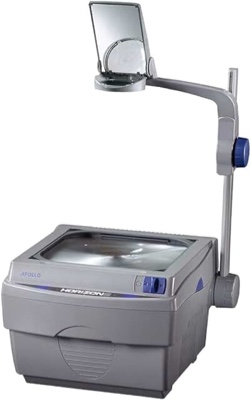 Apollo Overhead Projector, Horizon 2, 2000 Lumen Output, 10" x 10", Open Head (V16000M)