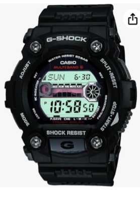 Casio Men's Solar G-Shock with Resin Band