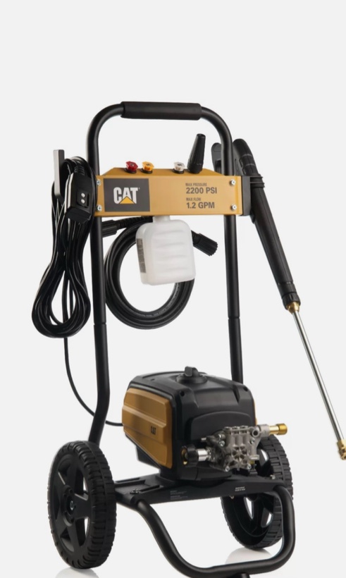 CAT 2200PSI Electric Pressure Washer W/ Turbo Nozzle, 13-Amp