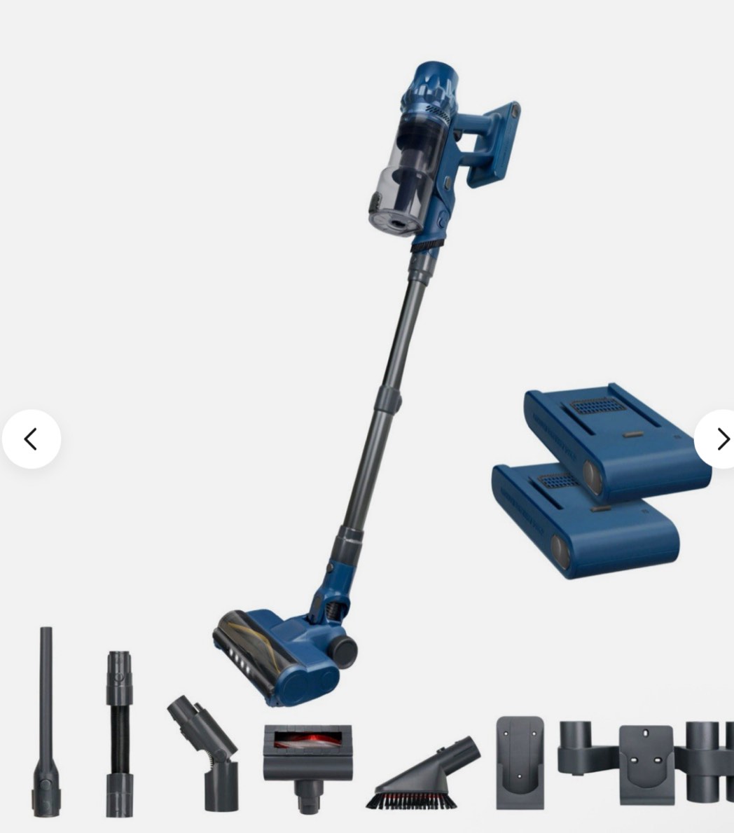 ePro Select Cordless Vacuum with Removable Battery, 6pc Tool Set, Midnight Blue Sam’s club