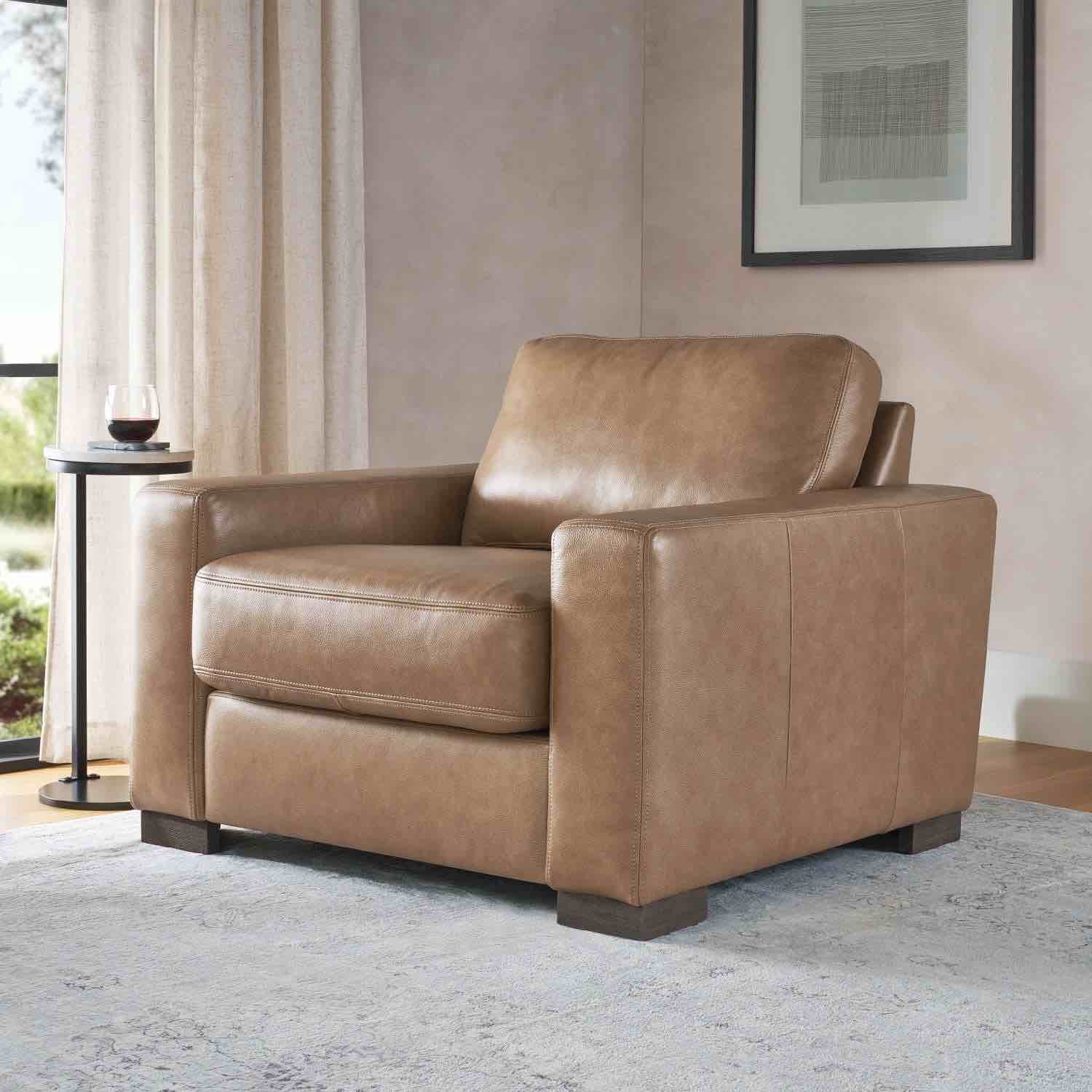 (Chair only)  Member's Mark Harrison Leather Chair