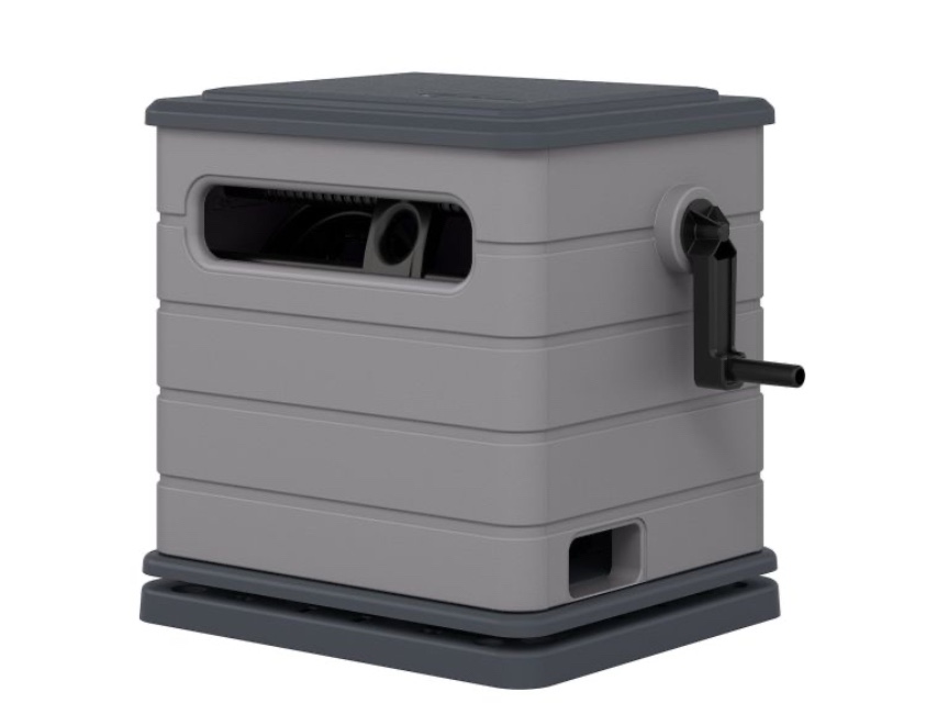 150 ft. swivel hose hideaway® with brass connections  