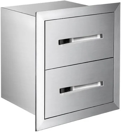 18" Stainless Steel Drop - In Tank Storage