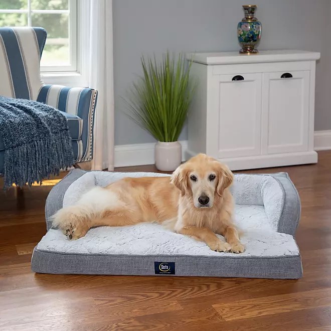 Serta Luxury Sleeper Sofa Pet Bed, Choose Size & Color