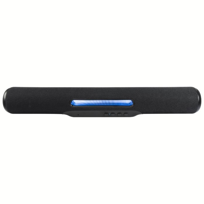 iLive 18-inch Portable Wireless Multimedia Soundbar Speaker with LED Lights, Black, ISB184B