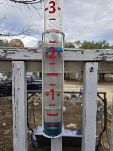 Capacity rain gauge replacement tube.
