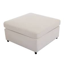 100.4" U-Shape Sectional Sofa with Removable Ottomans, Modern 6-Seater Large Modular Sectional Couch for Living Room