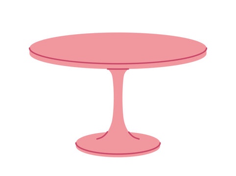 ( incomplete)Round Dining Table, Modern Dining Table Pedestal Dining Table for Small Space End Table Leisure Coffee Table,