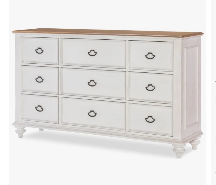 Baby Relax Macy 6-Drawer Dresser, White