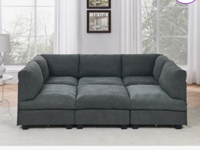 (6 boxes)Luxecloud Modular Sectional