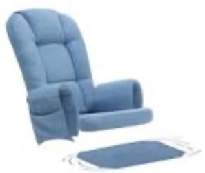 3.5" Nursery Glider Cushion 