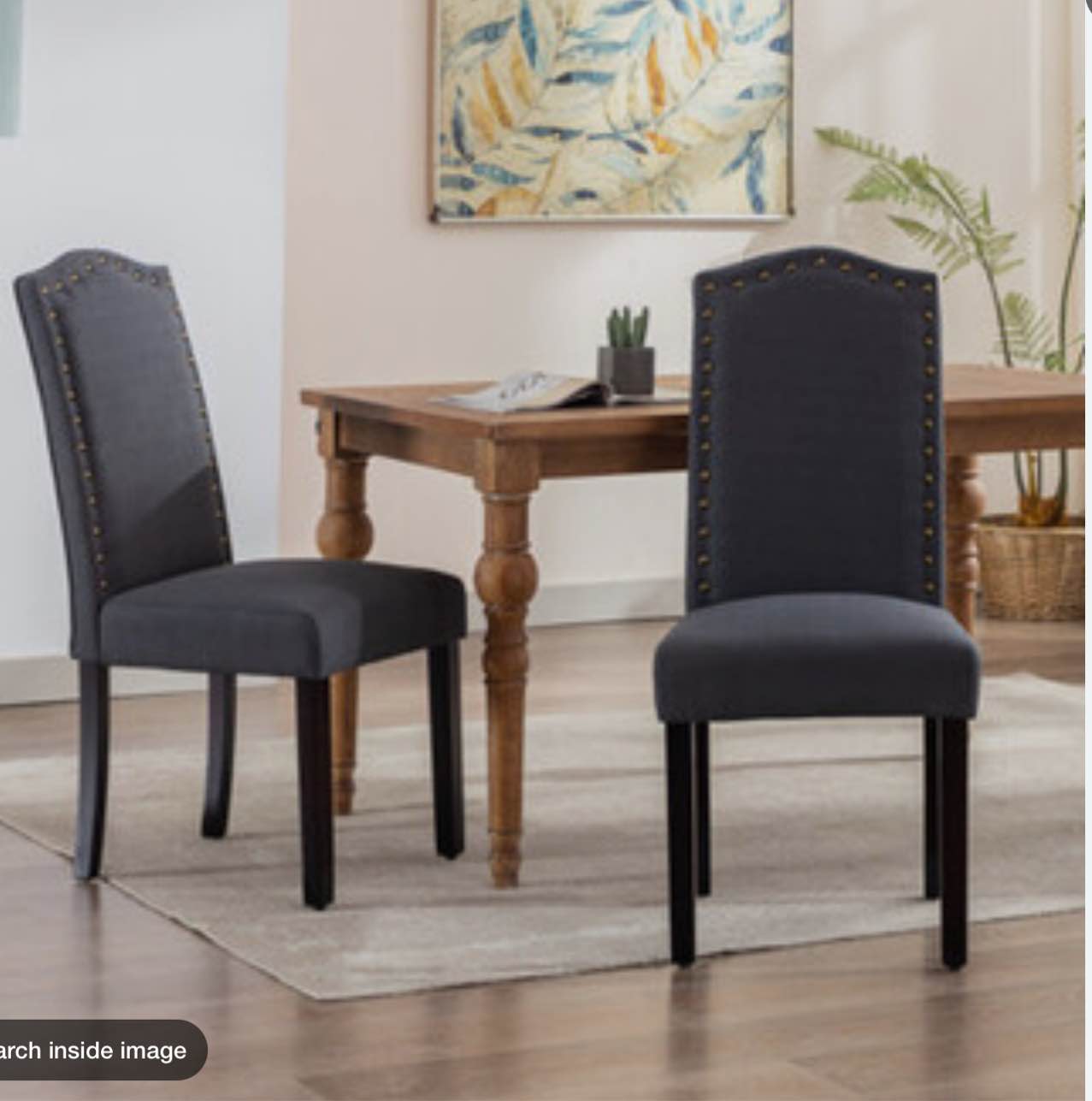 Mourya Upholstered Dining Chair (2 chairs)