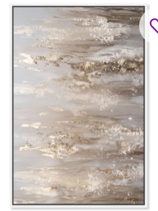 Bronze Decay Canvas Elegant Gold Abstract by Art Remedy 37 x 25