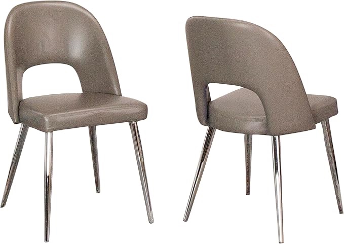 Eriko Upholstered Modern Beige Dining Room Chairs
