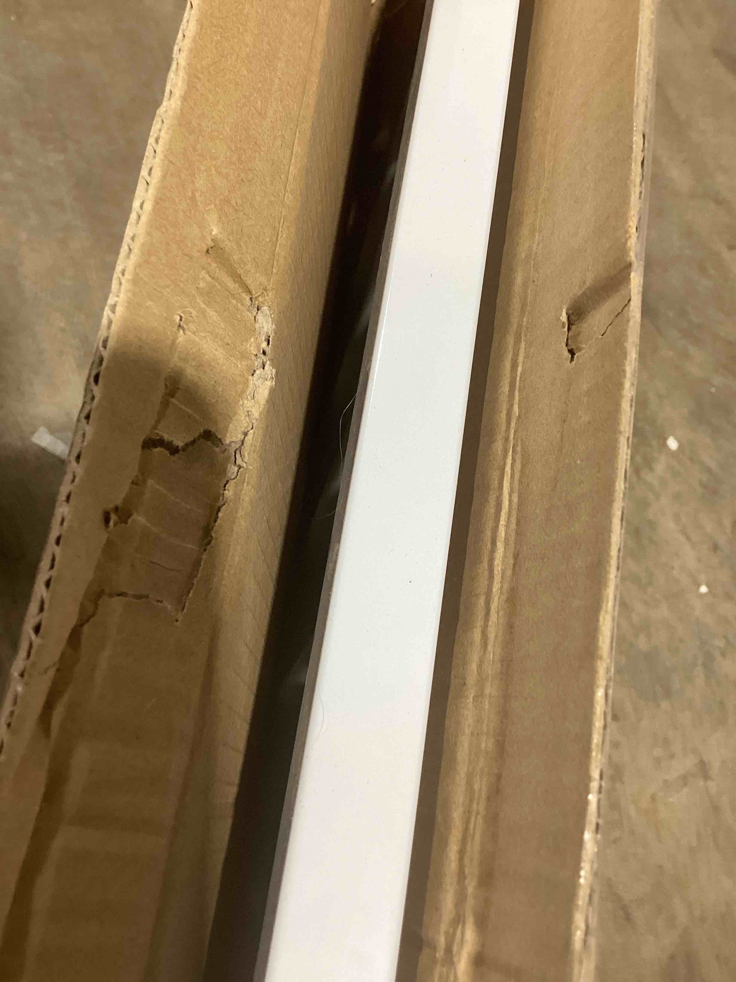 Condition photo showing Good Condition for extra wide baby gate 4.72in extensions walk through baby gate pressure mount auto close child safety gates (white, extension-4.72"/12cm)