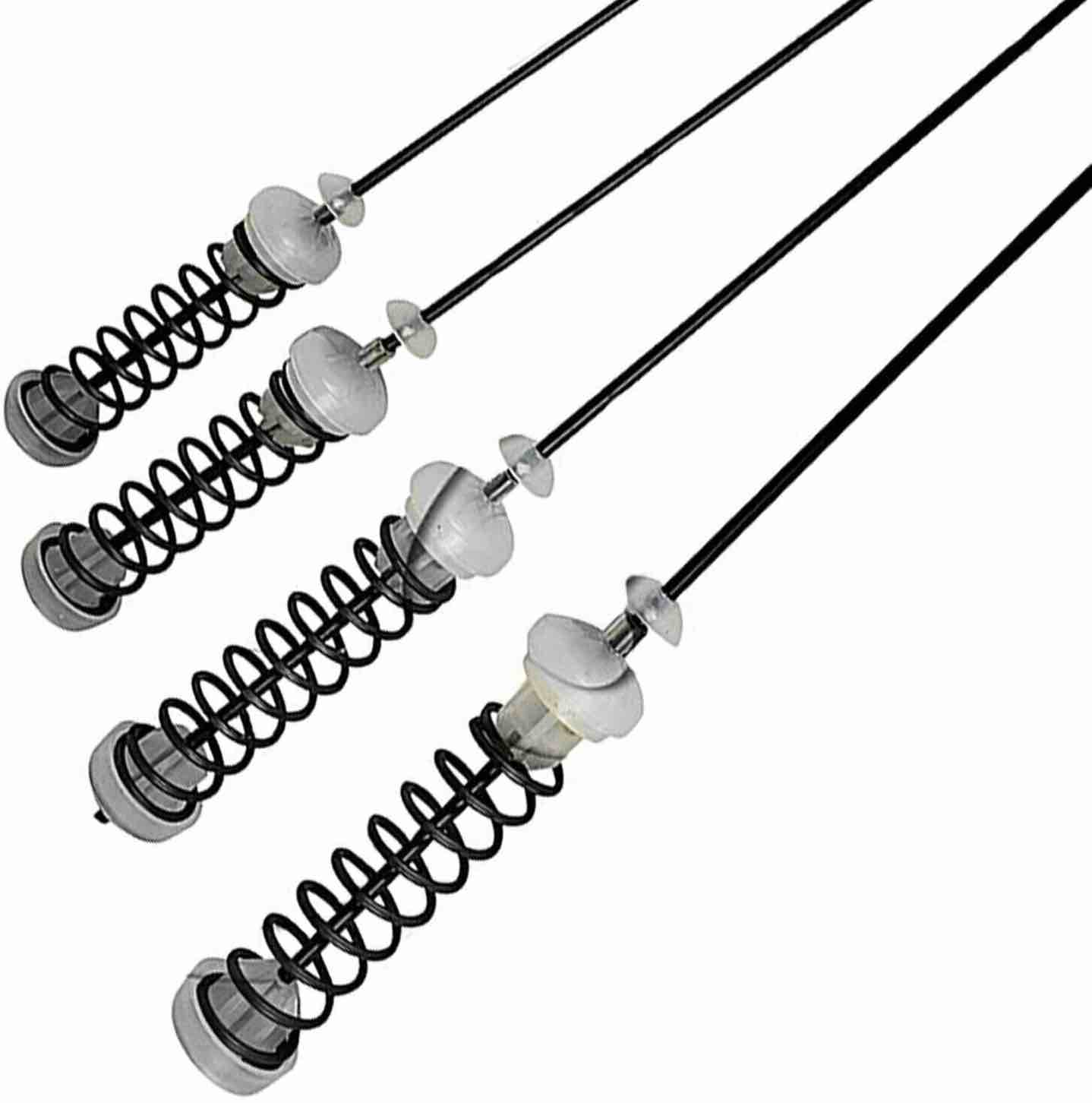 4x Whirlpool Washer Suspension Rods W10780044 Maytag Kenmore 