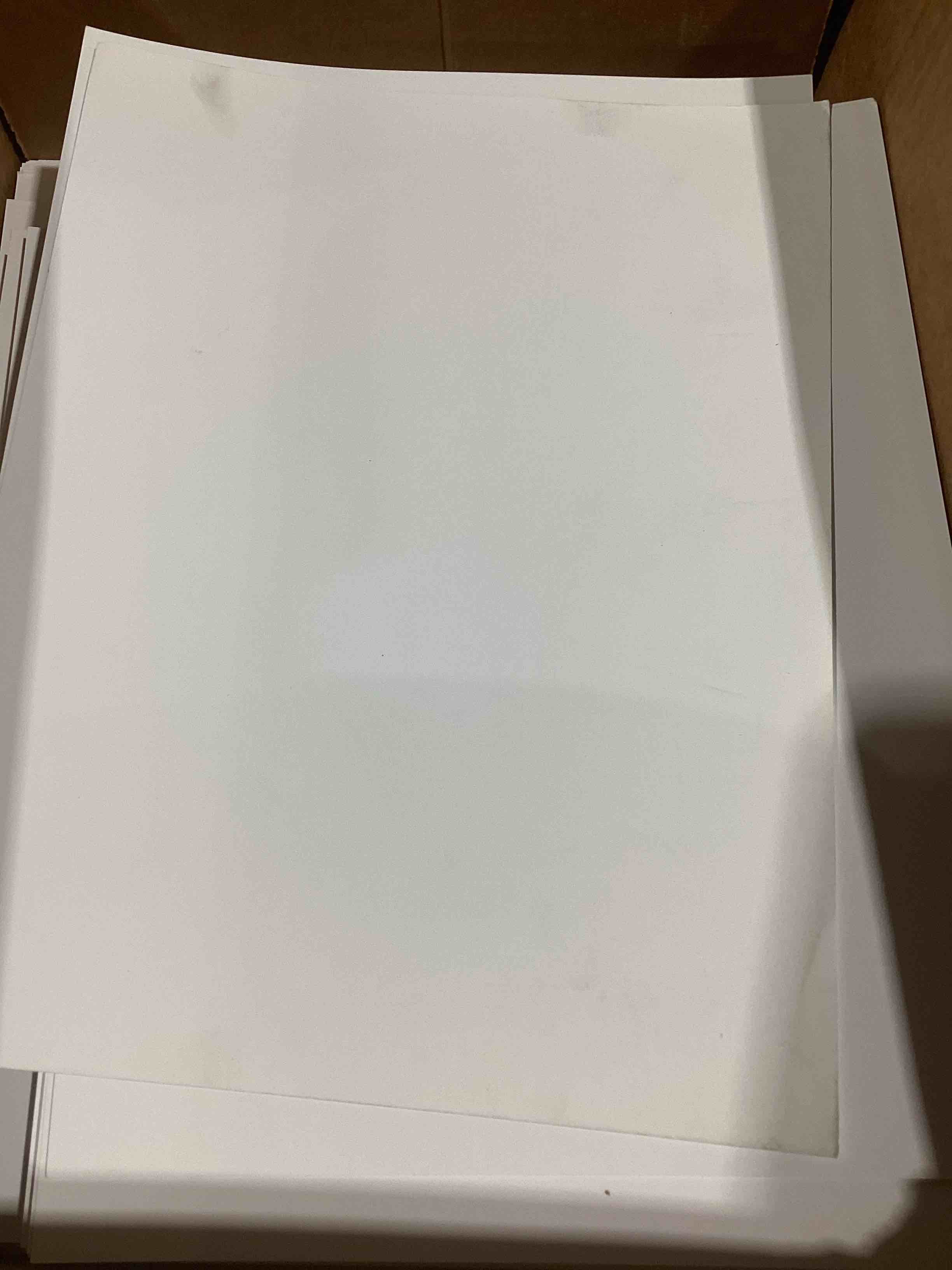 Condition photo showing Good Condition for  ocepor 400 sheets white cardstock 8.5" x 11" 92lb/250gsm card stock, thick card stock paper, heavy cardstock paper for printer, bandane, scrapbooks, art, crafts, business newlte incomplete m
