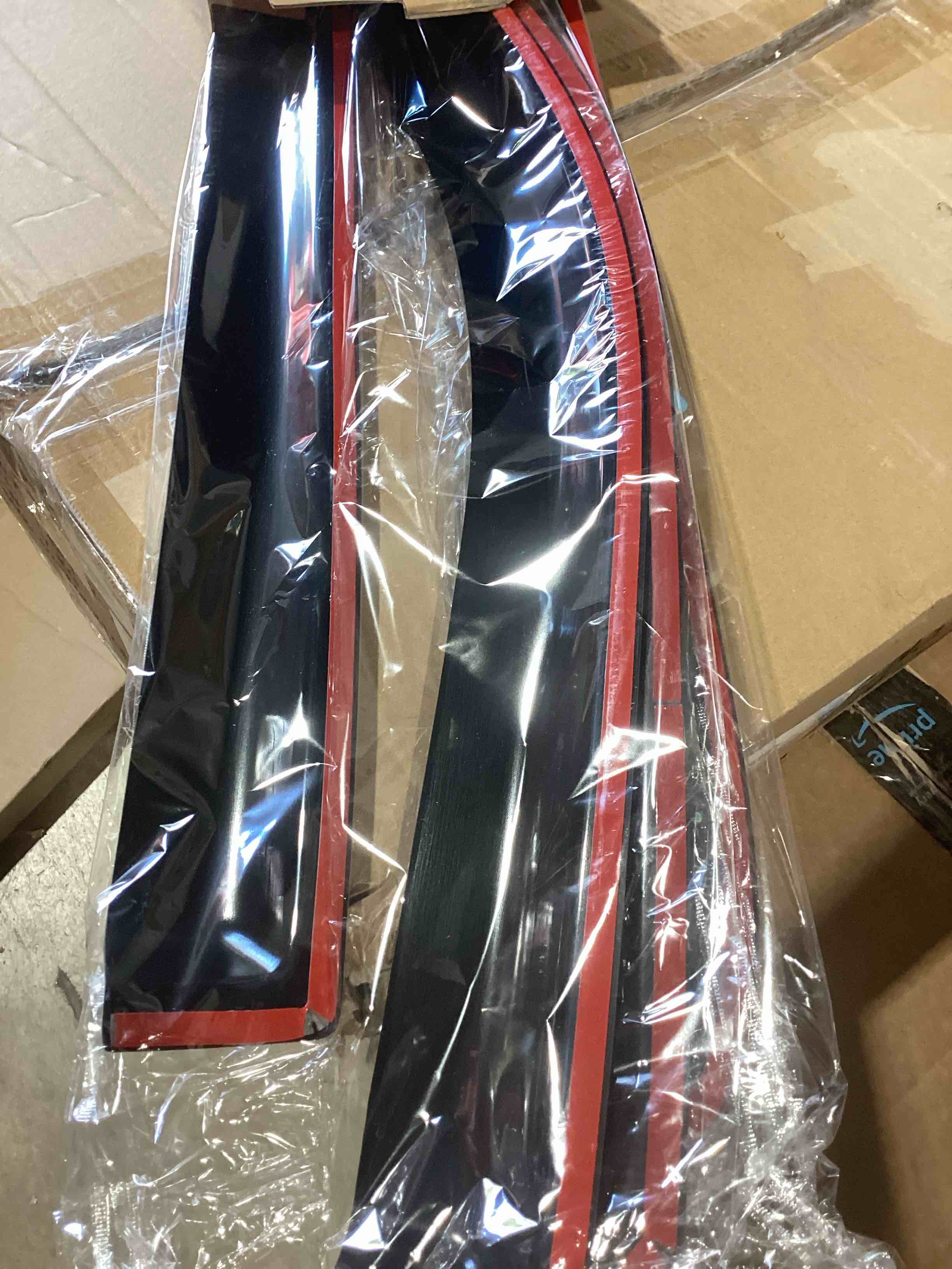 Condition photo showing New/Like New for window visors rain guards for 2009-2018 ram 1500 crew/mega cab, 2010-2025 ram 2500 & 3500 crewcab window vent wind deflectors visors shades 2009-2018 ram 1500 crew cab