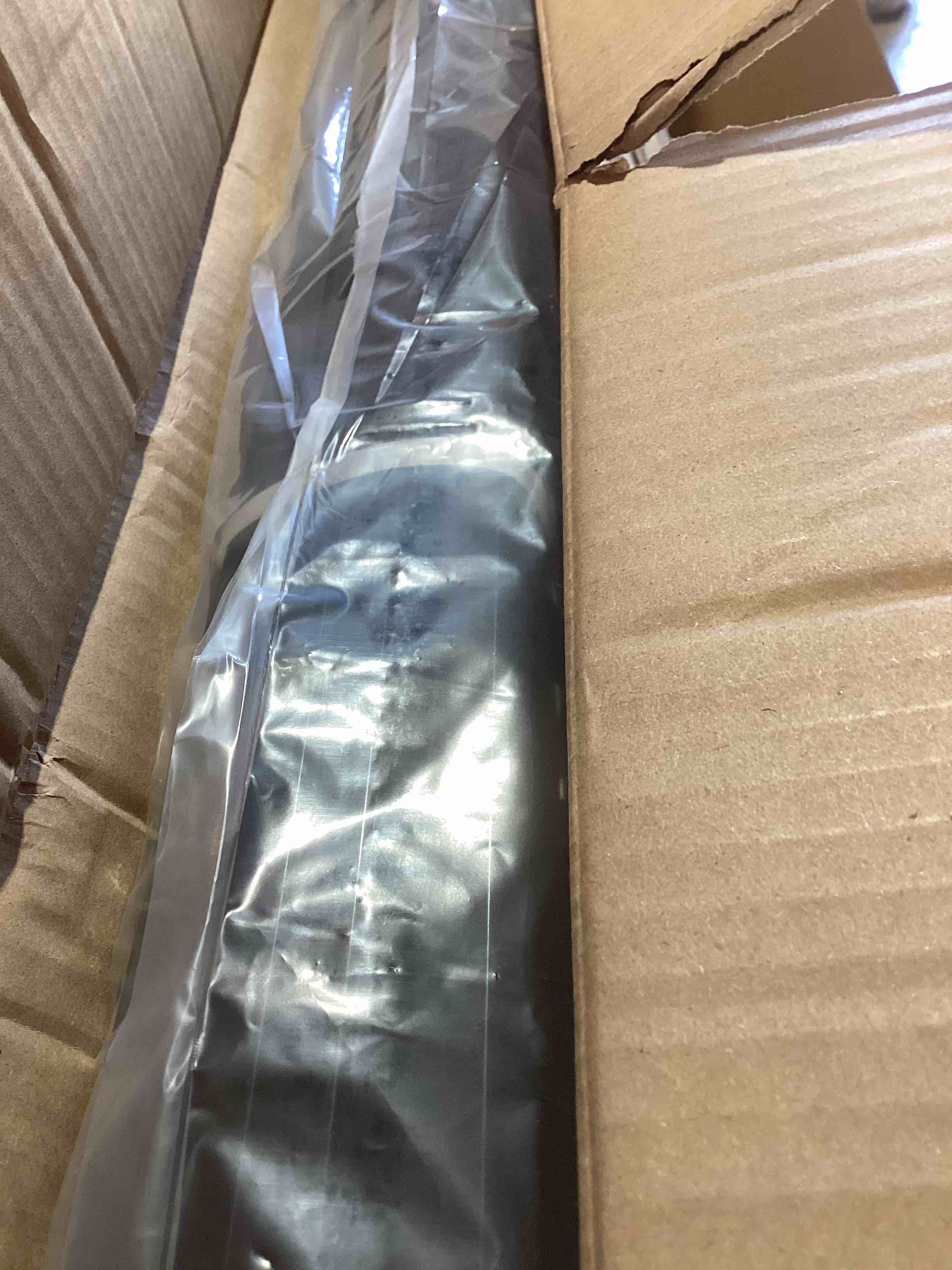 Condition photo showing New/Like New for no pawblems free standing dog gate with cat door, 30'' tall foldable dog fence for indoor & outdoor,