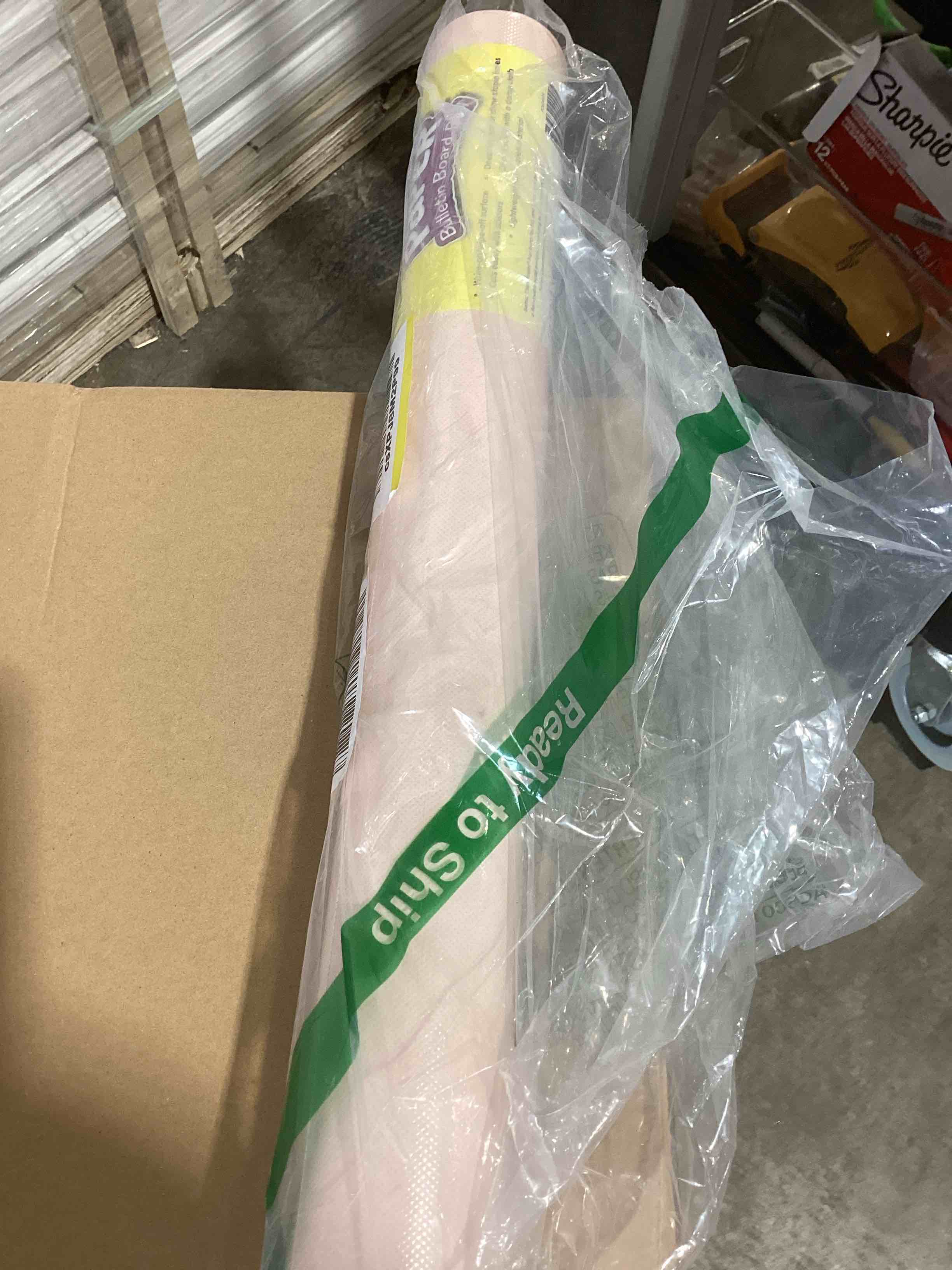Condition photo showing New/Like New for teacher created resources fun size blush better than paper® bulletin board roll (tcr77416)