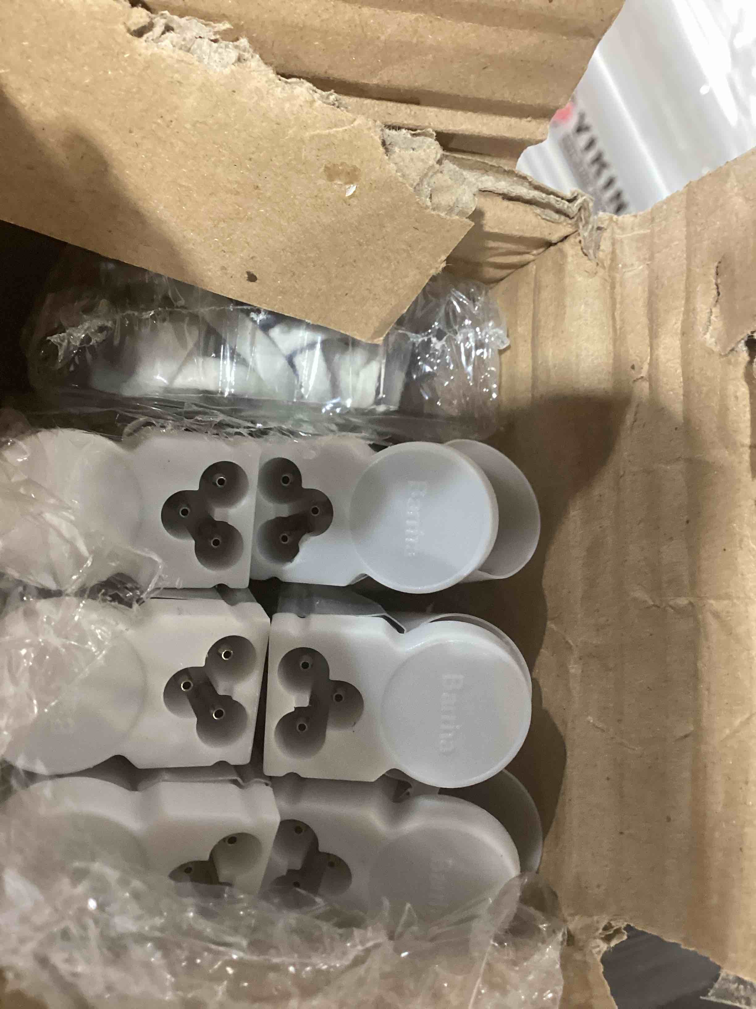 Condition photo showing Good Condition for barrina (6 pack led t5 integrated single fixture, 4ft, 2200lm, 6500k super bright white, 20w utility led shop light, ceiling and under cabinet light, corded electric with on/off switch, etl listed 6500k super birght light 4 feet