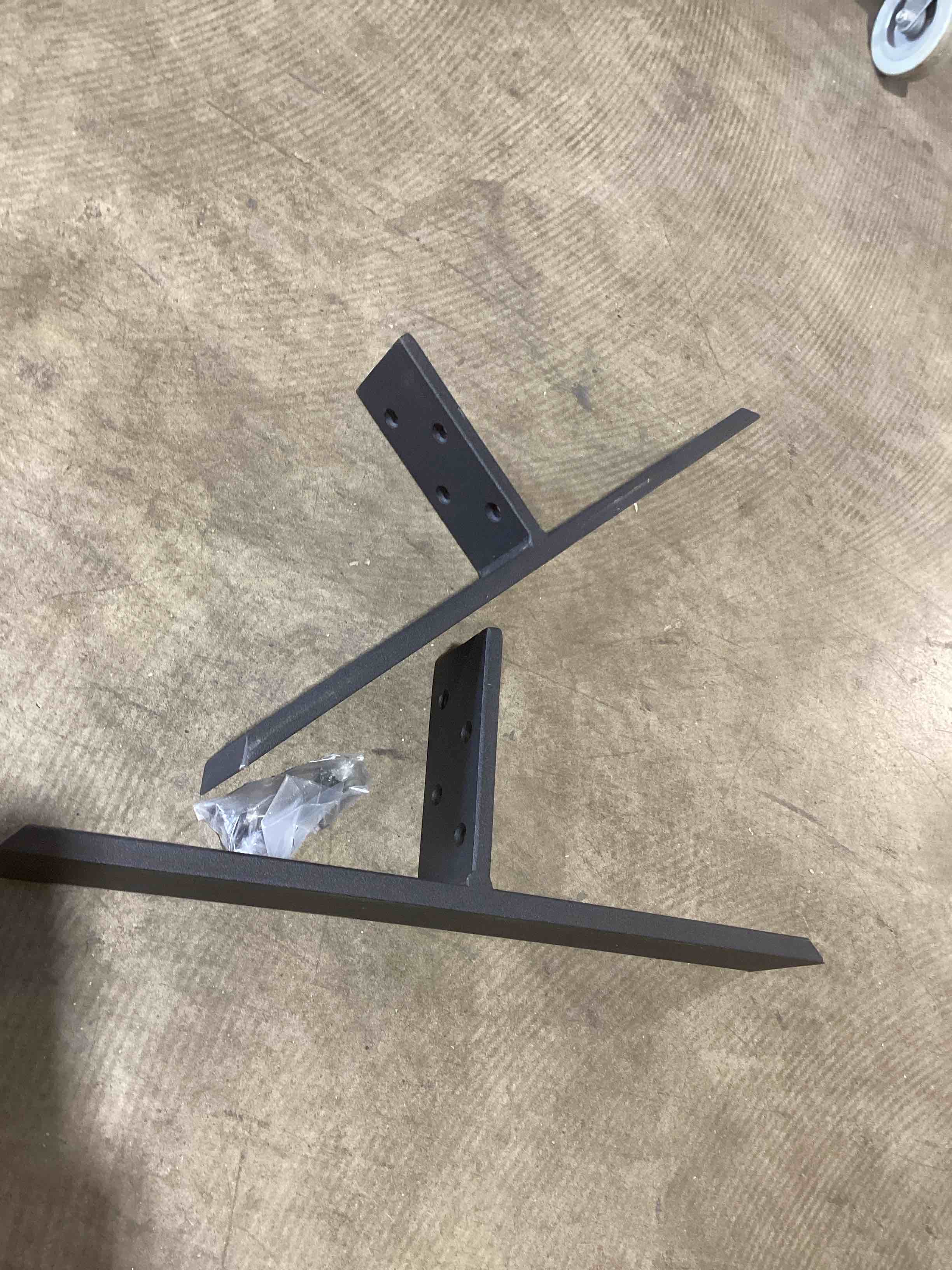 Condition photo showing New/Like New for hidden countertop support bracket 18 inch 2 pack heavy duty granite support bracket for kitchen island bar top countertop