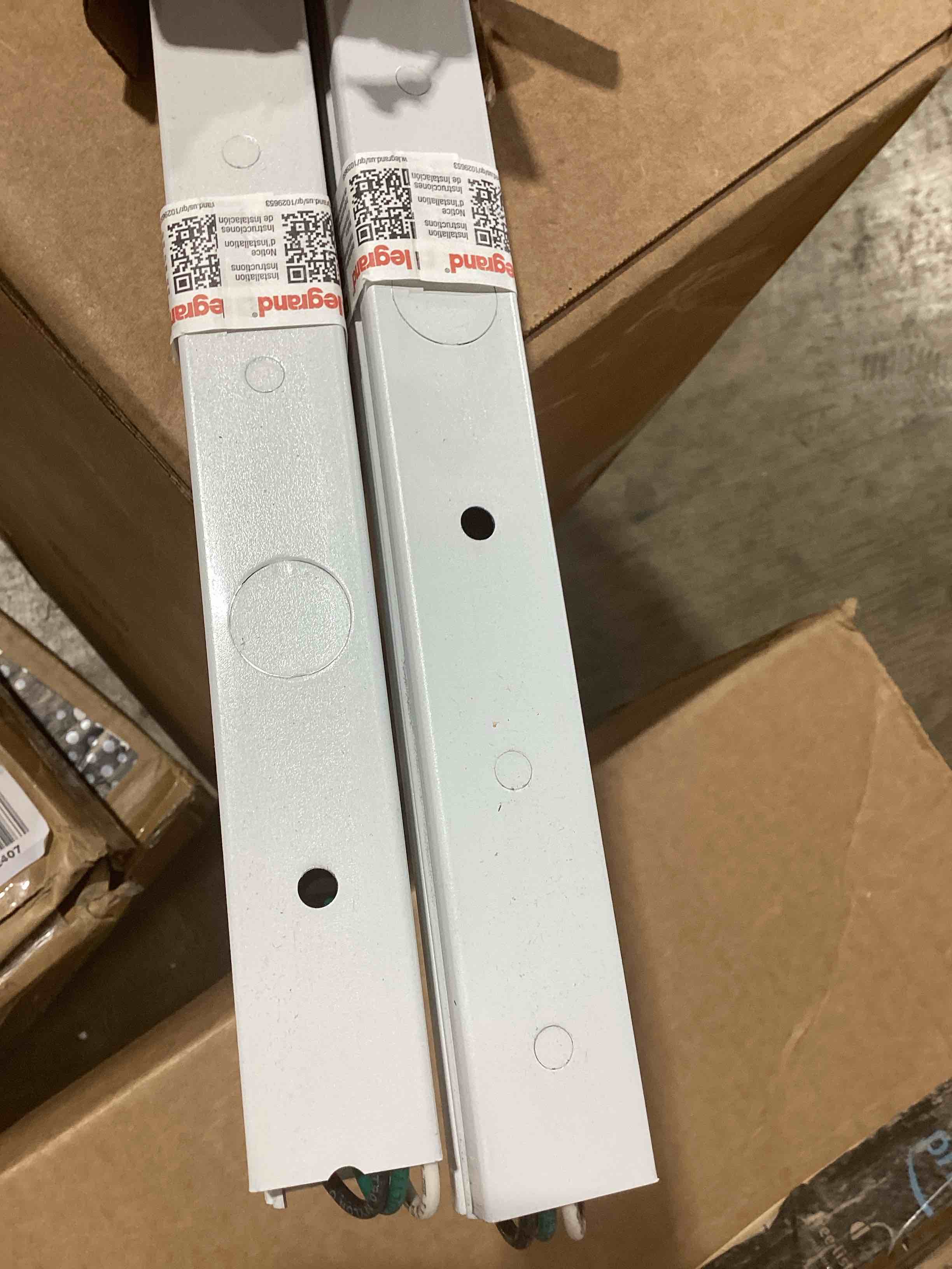 Condition photo showing New/Like New for legrand - wiremold kit cordmate, organizer and hider, cover, concealer, and protector for wall, single cord, cmk10, paintable organizer cordmate i, 36 inch