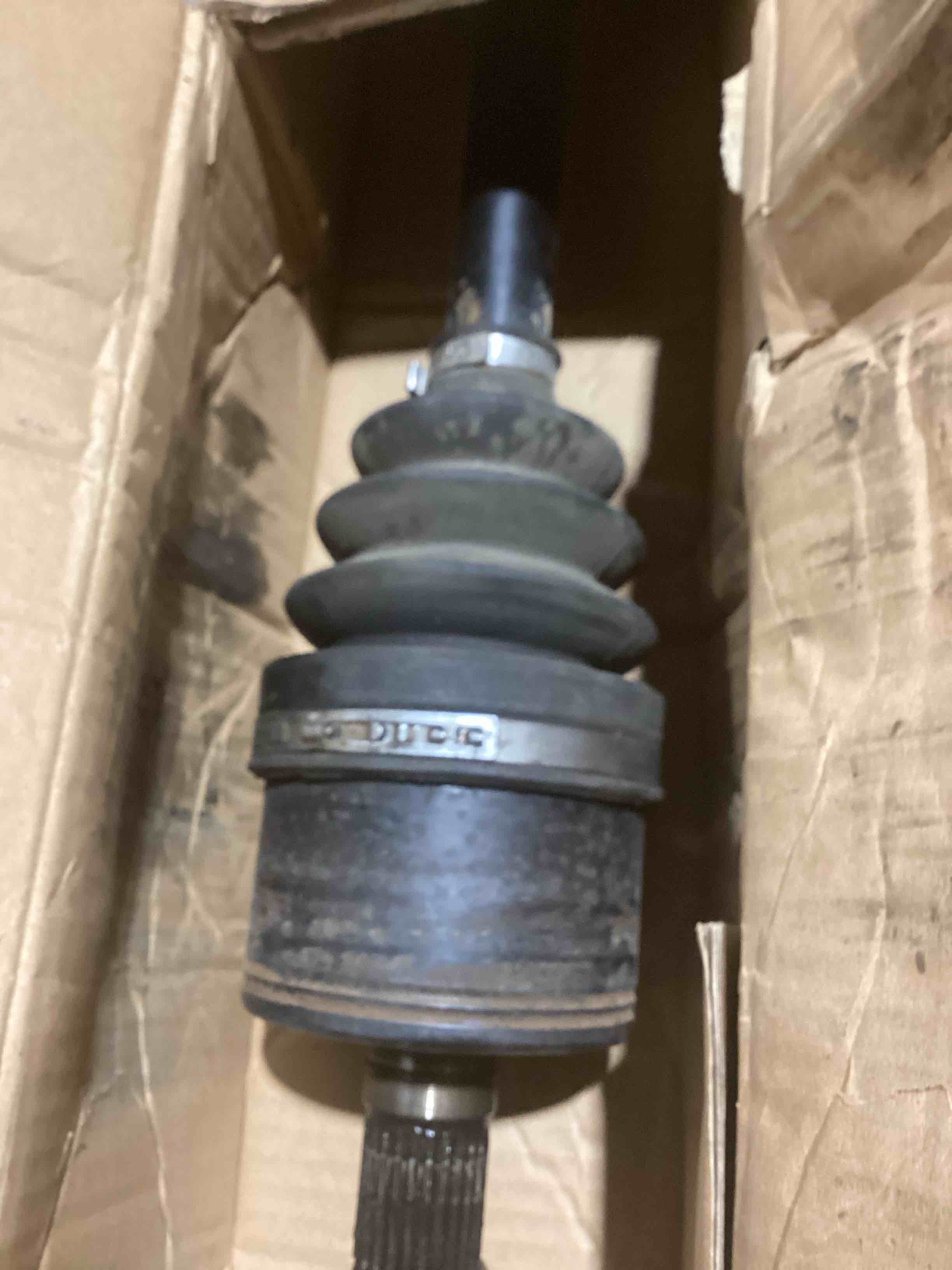 Condition photo showing As Is for youxmoto rear cv axle…x 2019-20z.