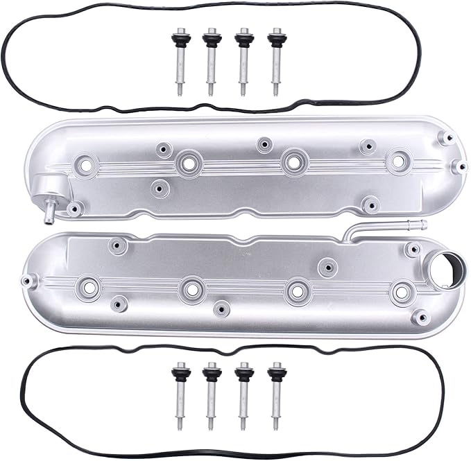 NewYall Left and Right Engine Valve Cover with Gaskets Bolts