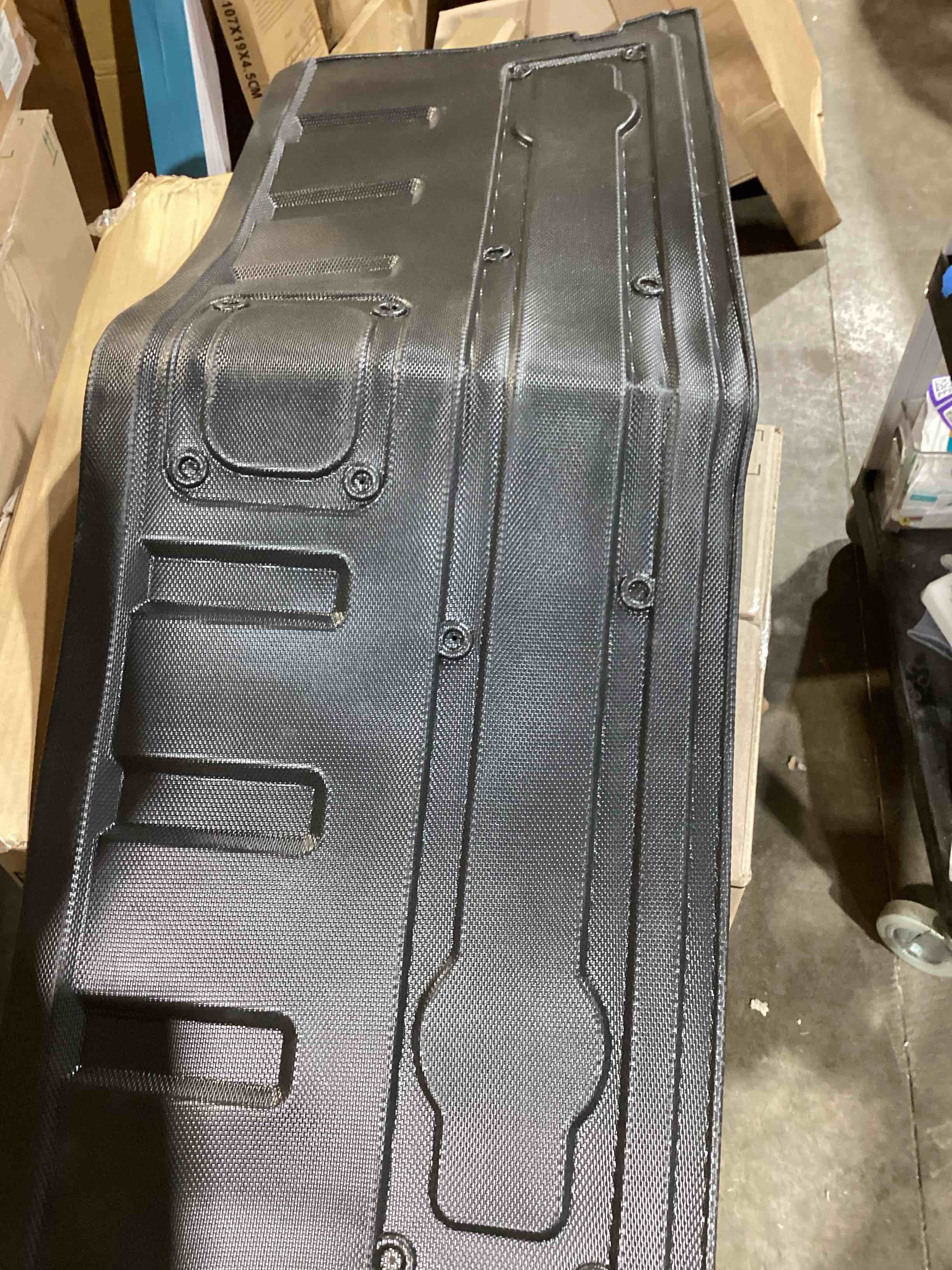 Condition photo showing Good Condition for vanseno custom for 2020-2024 2025 2026 jeep gladiator jt tailgate mat cargo liner all weather tpe protection mat for jeep gladiator jt accessories, black(tailgate mat)