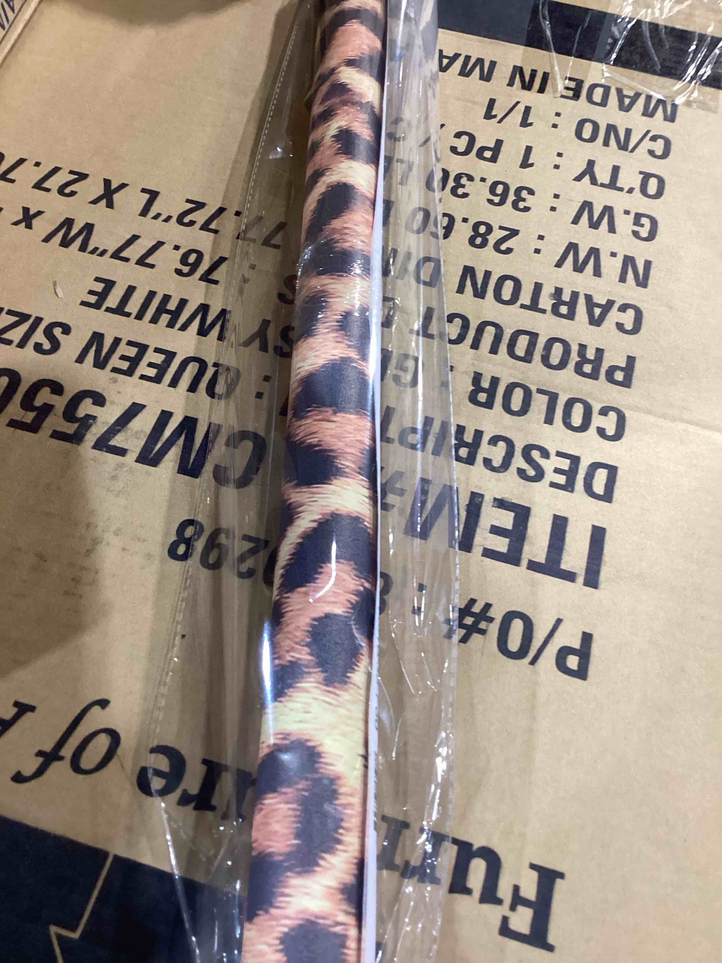 Condition photo showing New/Like New for peel and stick wallpaper contact paper leopard self adhesive and re