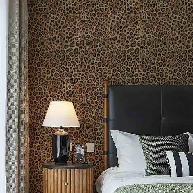 peel and stick wallpaper contact paper leopard self adhesive and re
