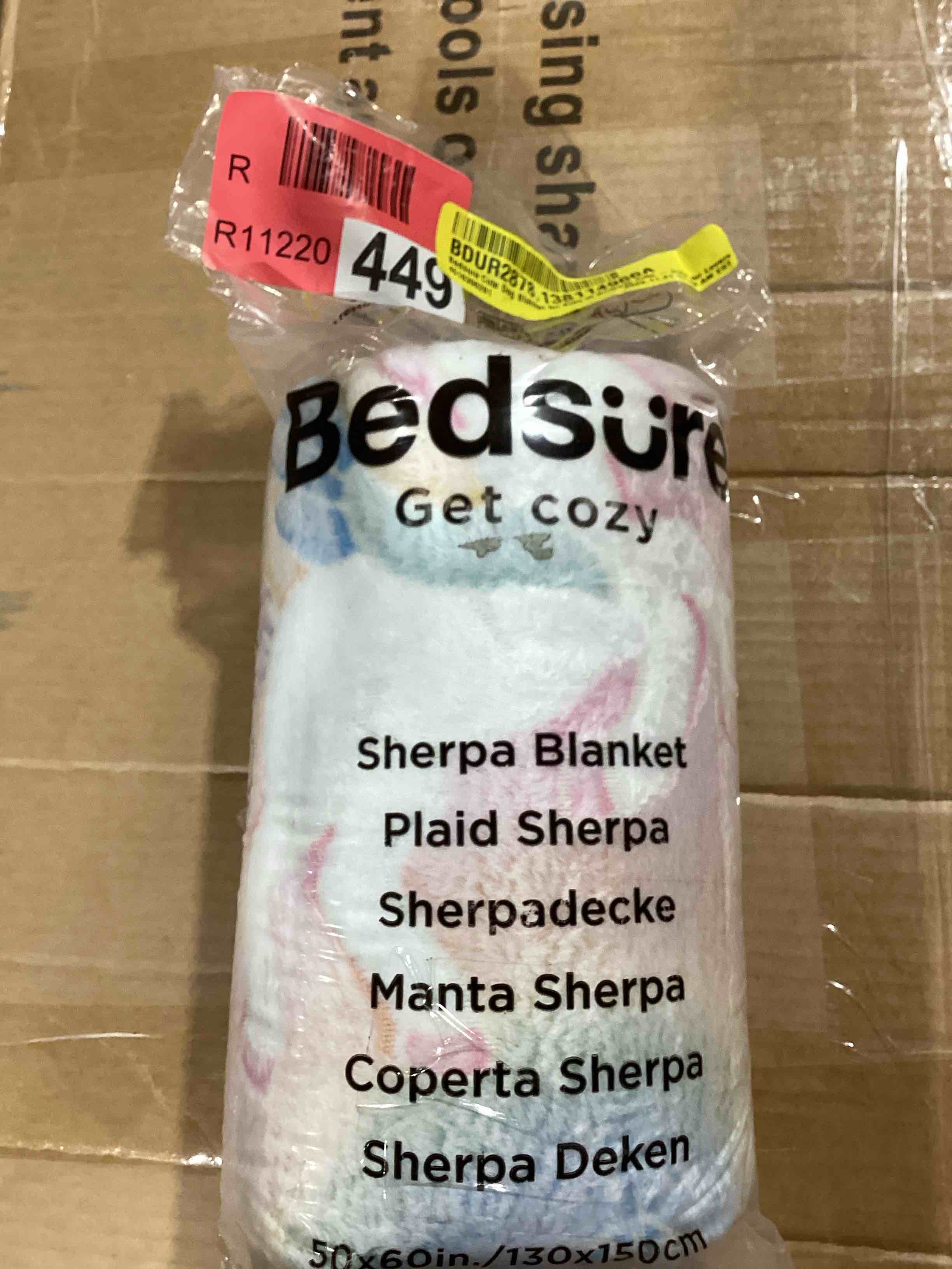 Condition photo showing New/Like New for dog blanket dog gifts for dogs lovers soft flannel dogs stuff throw blanket birthday bedding decor gifts for girls women kids 50"x40"