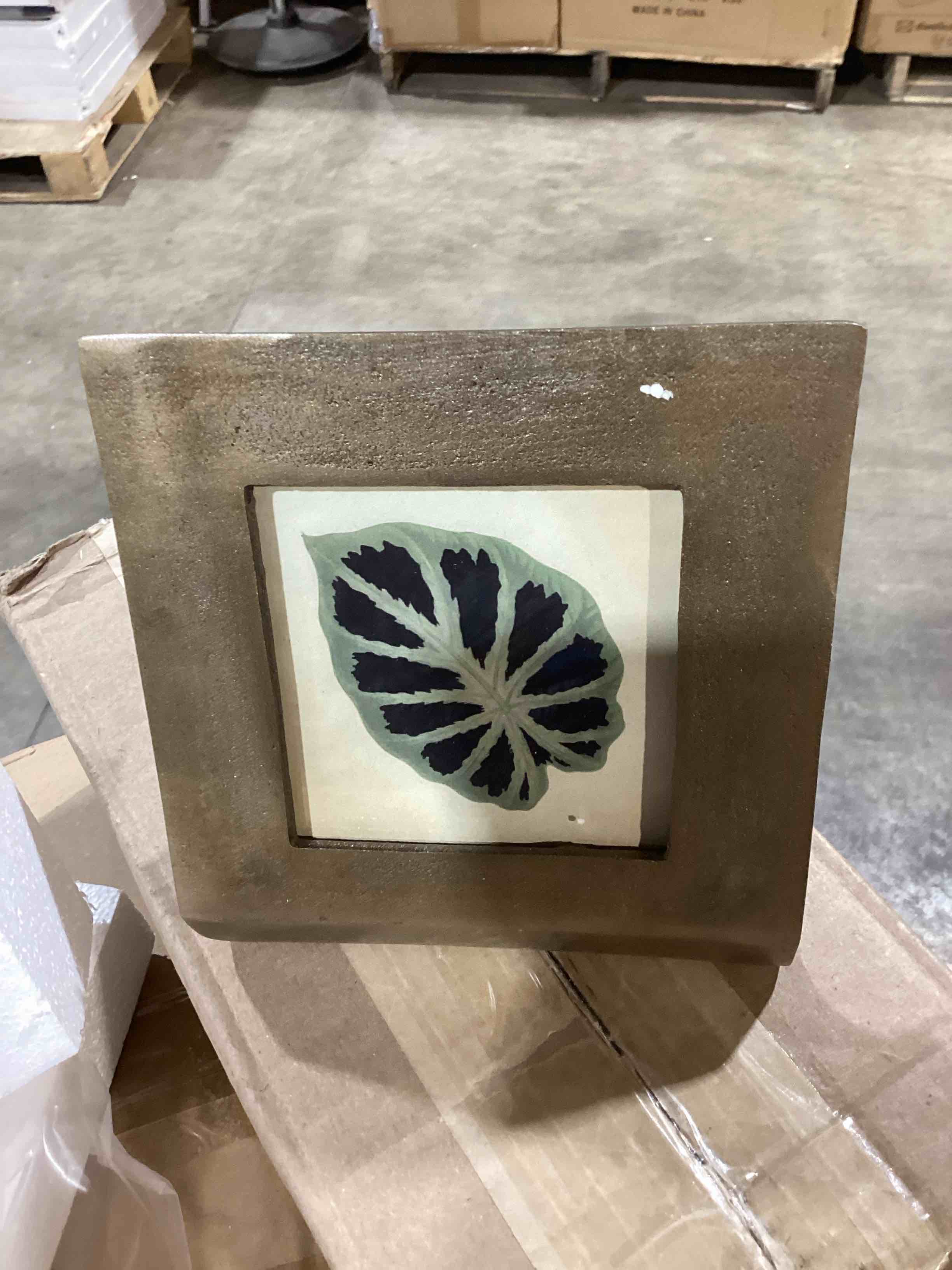 Condition photo showing New/Like New for ridley picture frame, brass - square 4x4