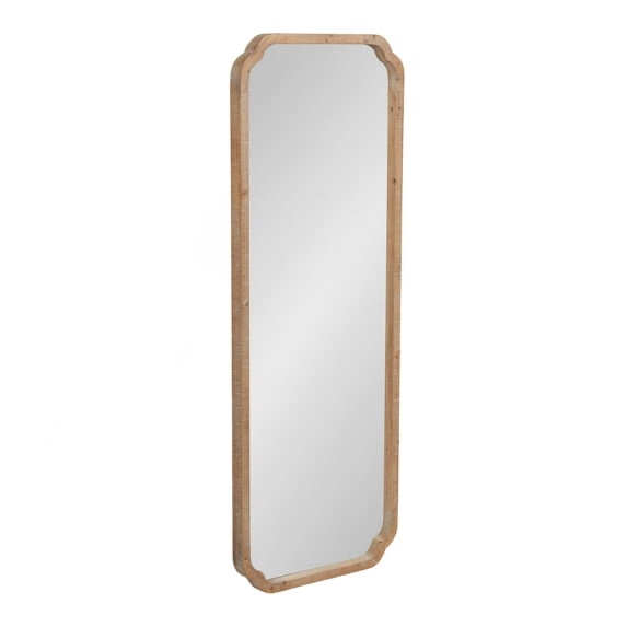 UNIEK'S IMarston Panel Mirror 18x48 Rstc Wood-f