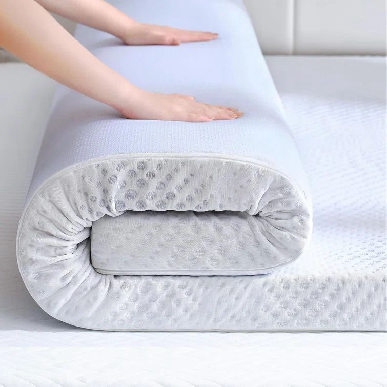 Checketts 3 Inch Gel Memory Foam Mattress Topper