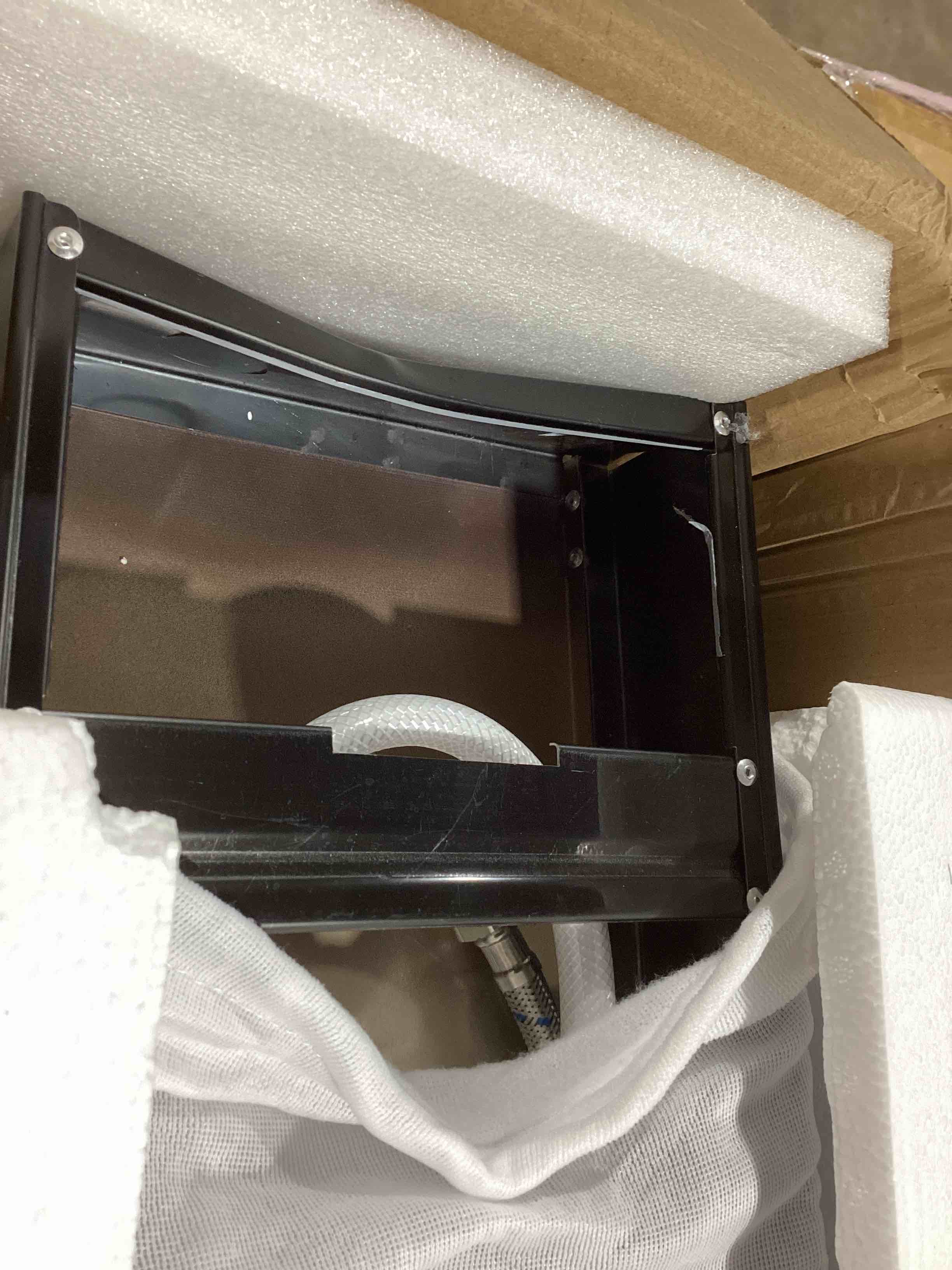Condition photo showing Good Condition for 60.55" shower panel with adjustable shower head(  similar to the photo)