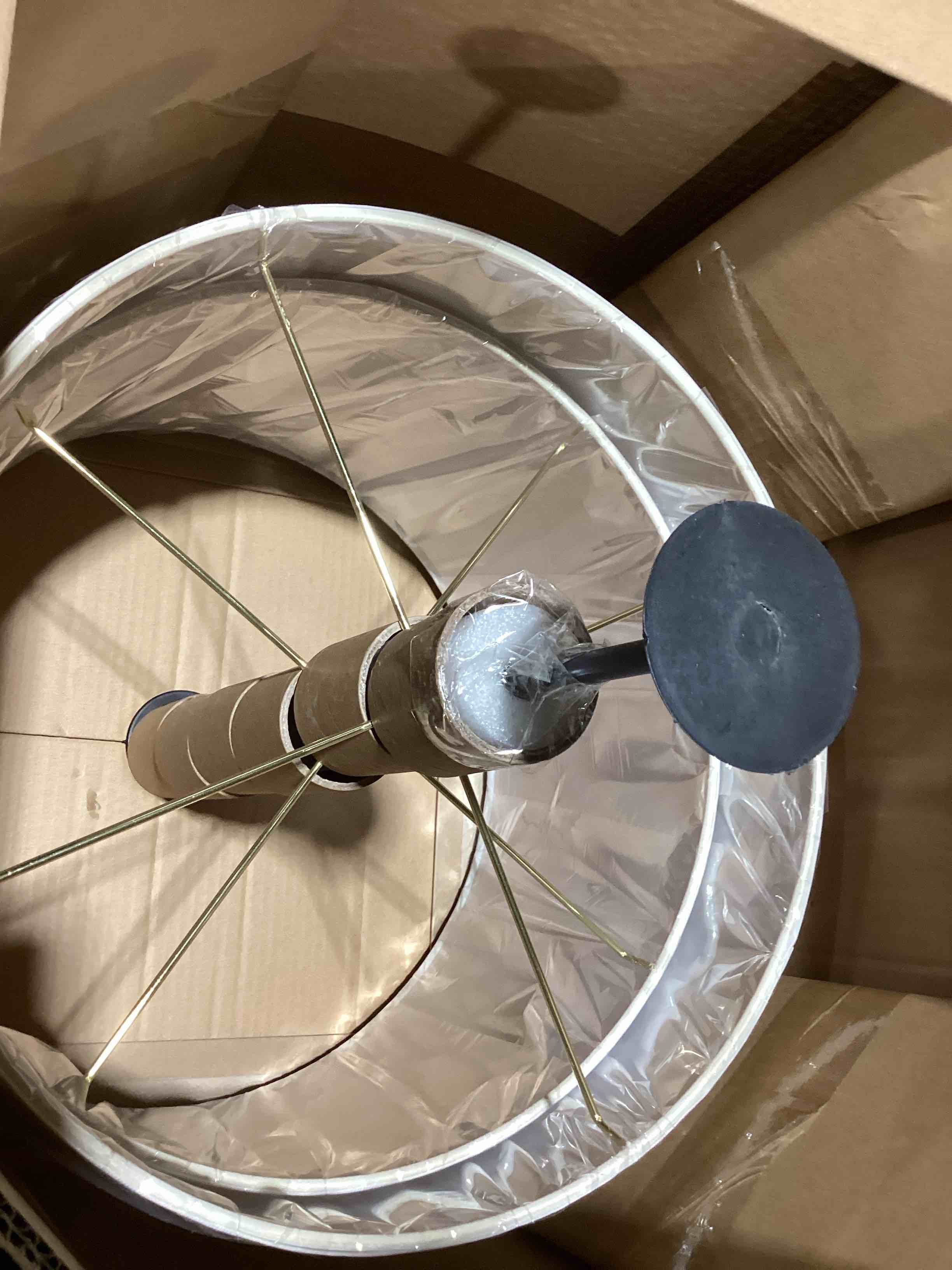 Condition photo showing New/Like New for acacia table lamp 