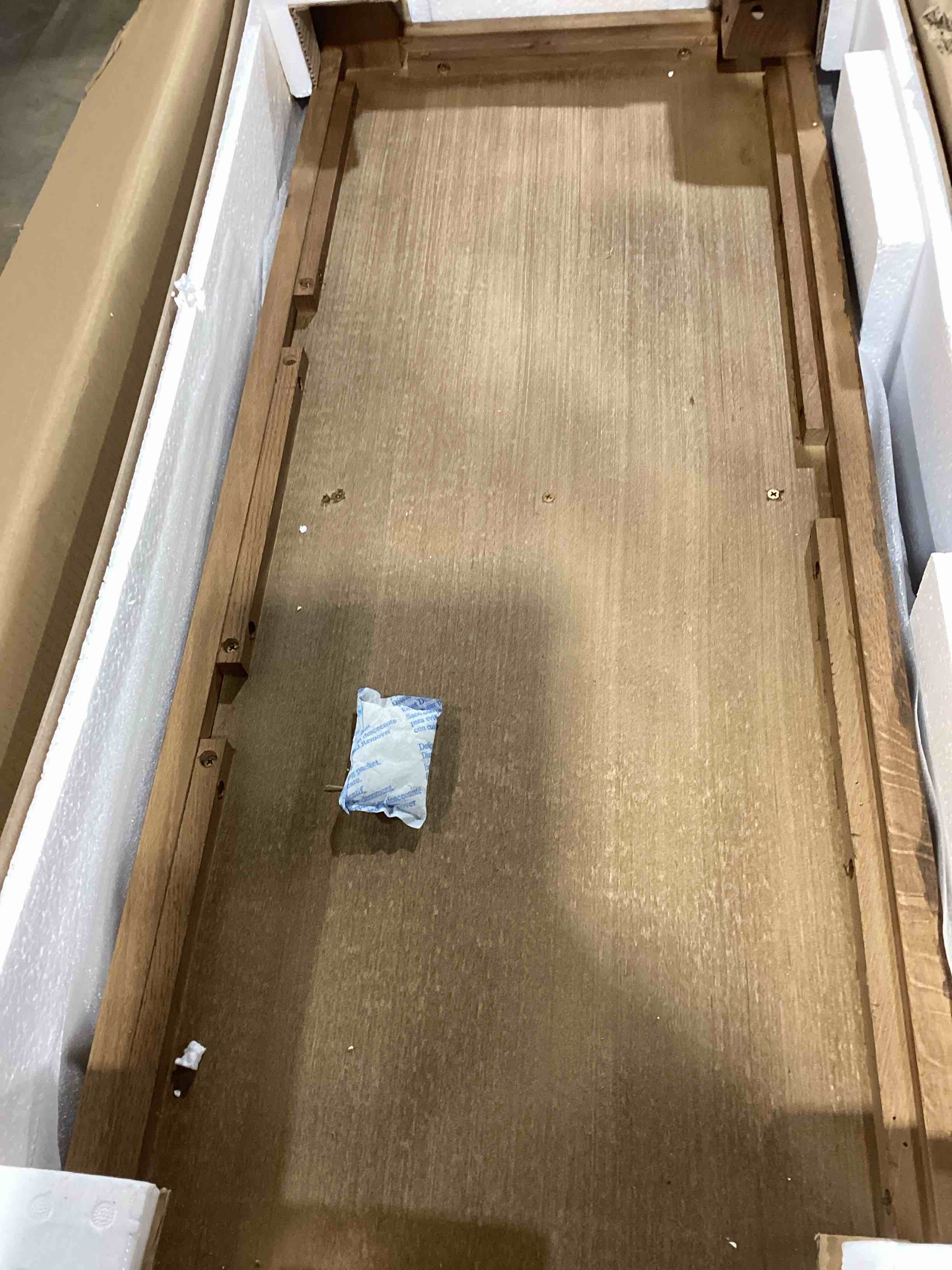 Condition photo showing New/Like New for mcmillen solid wood accent cabinet 4531566012