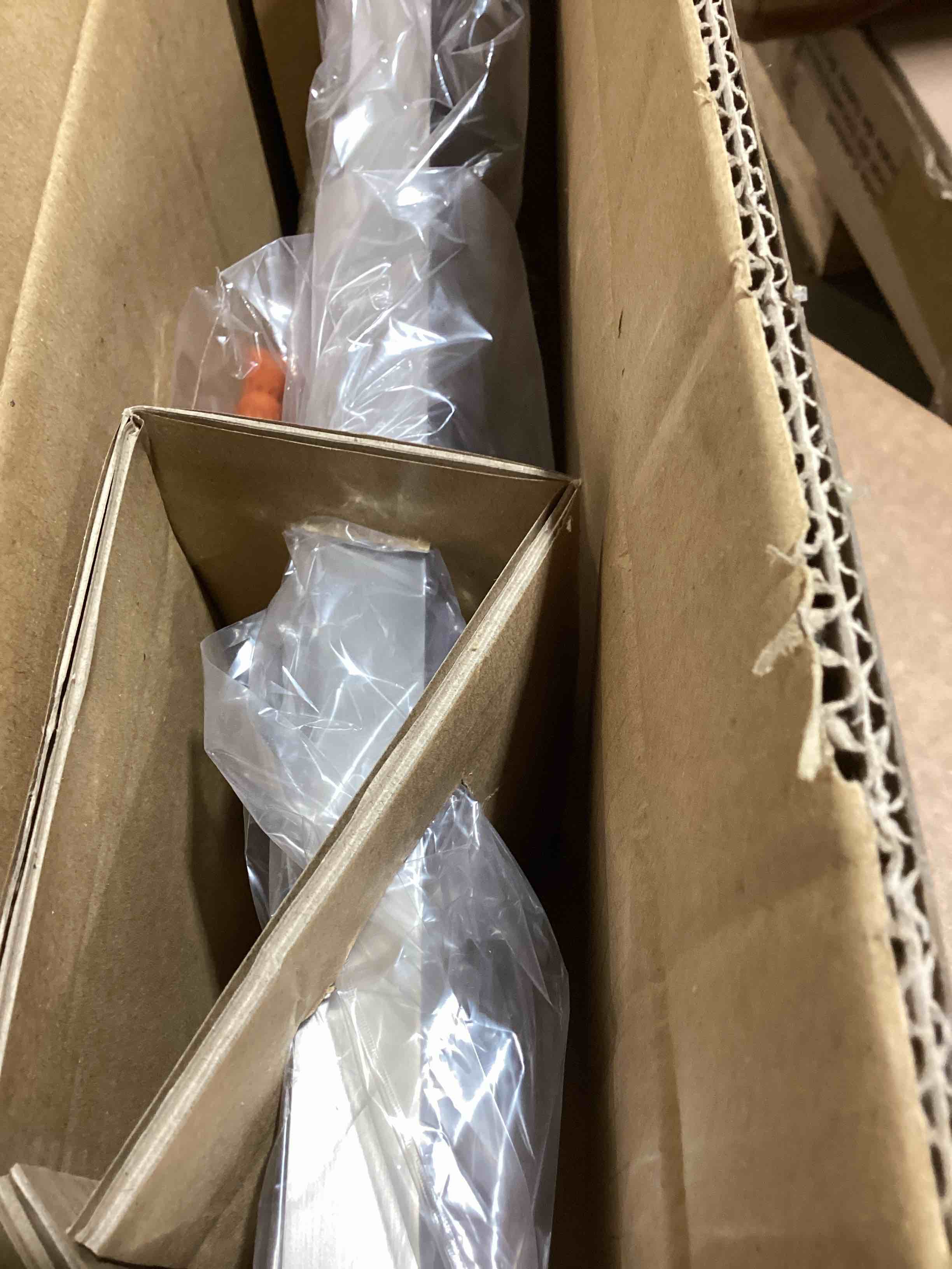 Condition photo showing New/Like New for wac lighting dweled, parallax 23in led up or down bathroom vanity or wall light 3-cct 2700k-3000k-3500k set to 3000k in brushed nickel