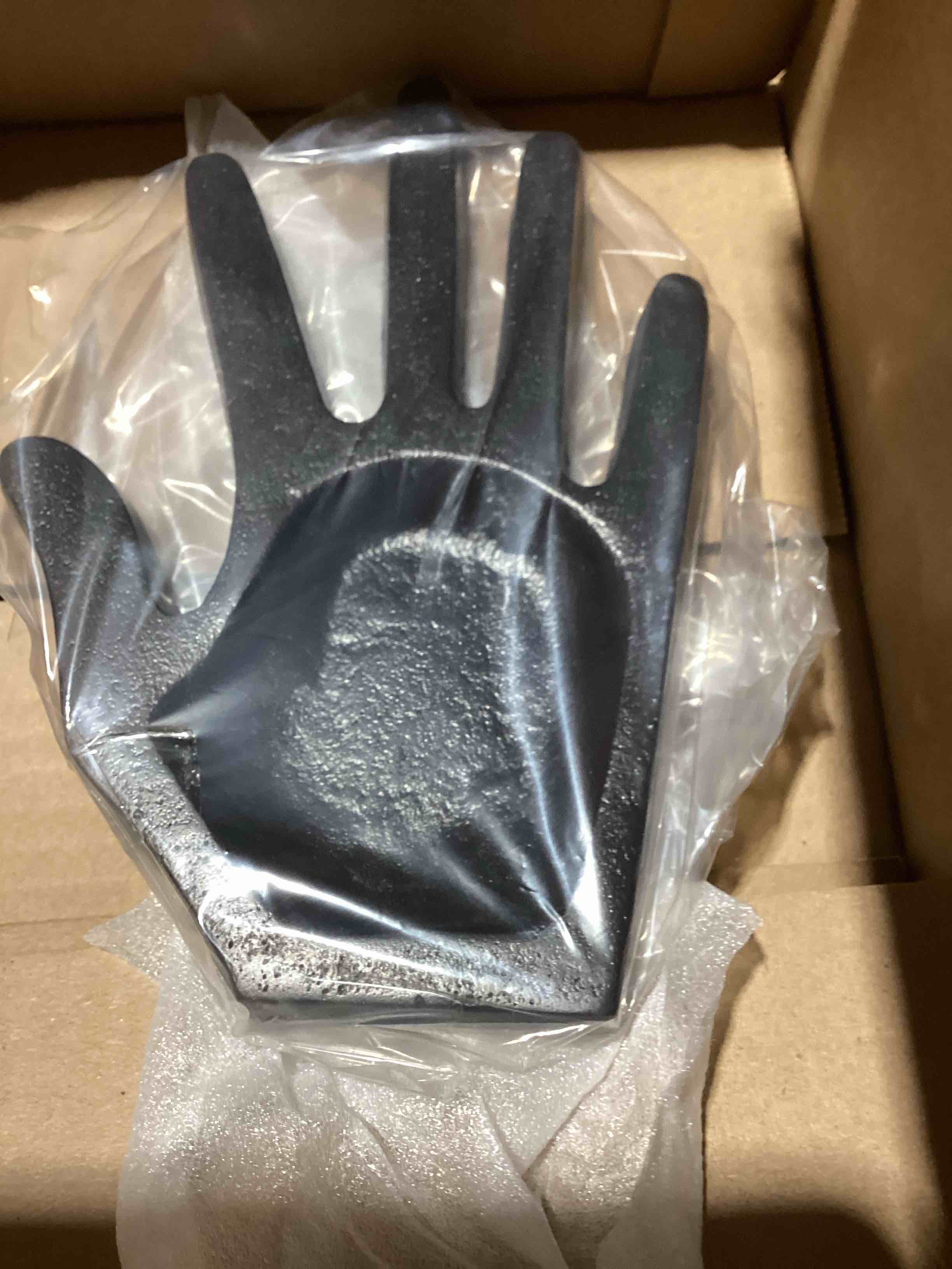 Condition photo showing New/Like New for hand tray, bronze 