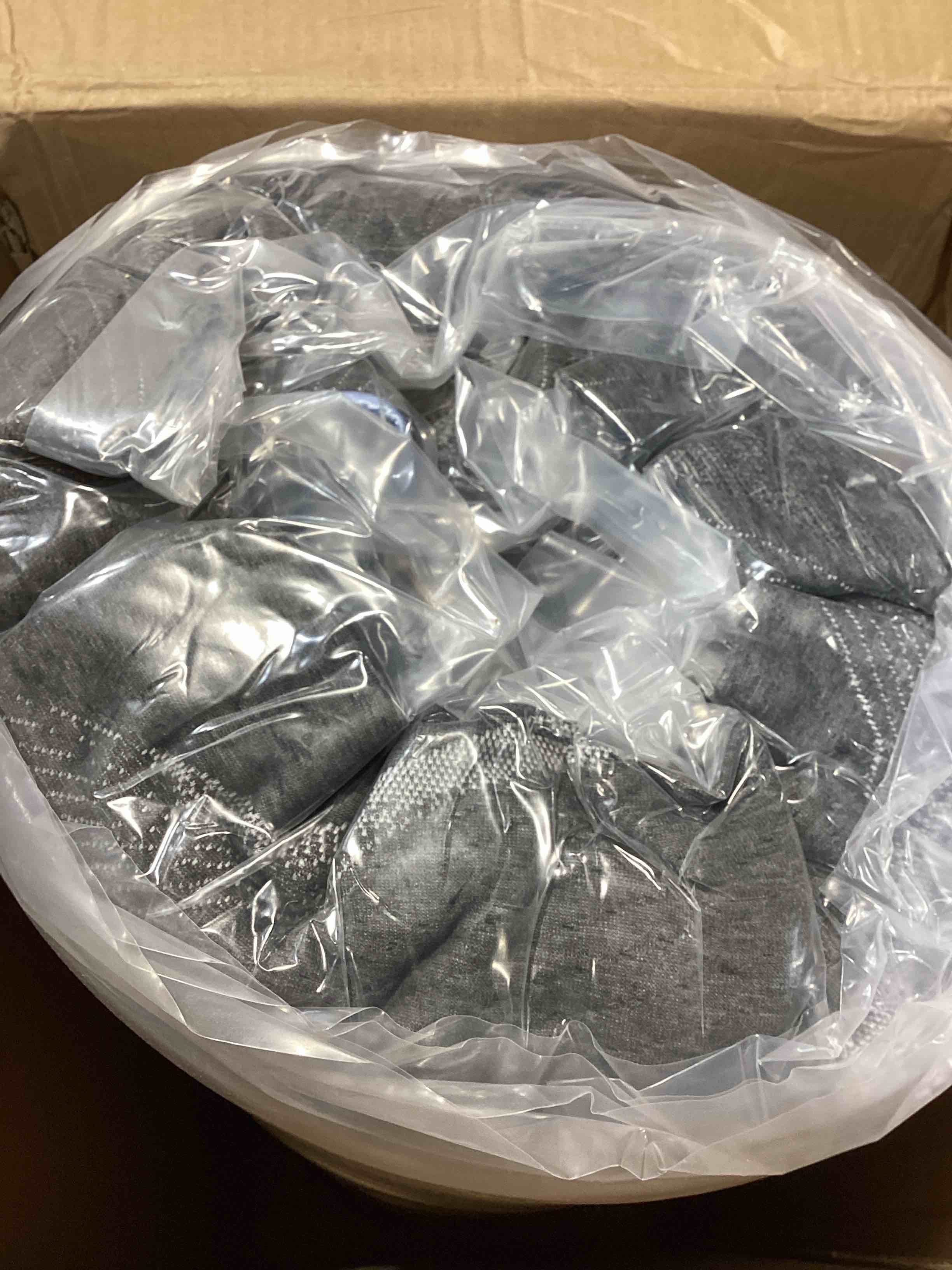 Condition photo showing New/Like New for 12-inch memory foam mattress, suitable for various scenarios such as bedrooms and guest rooms. twin xl size - gray