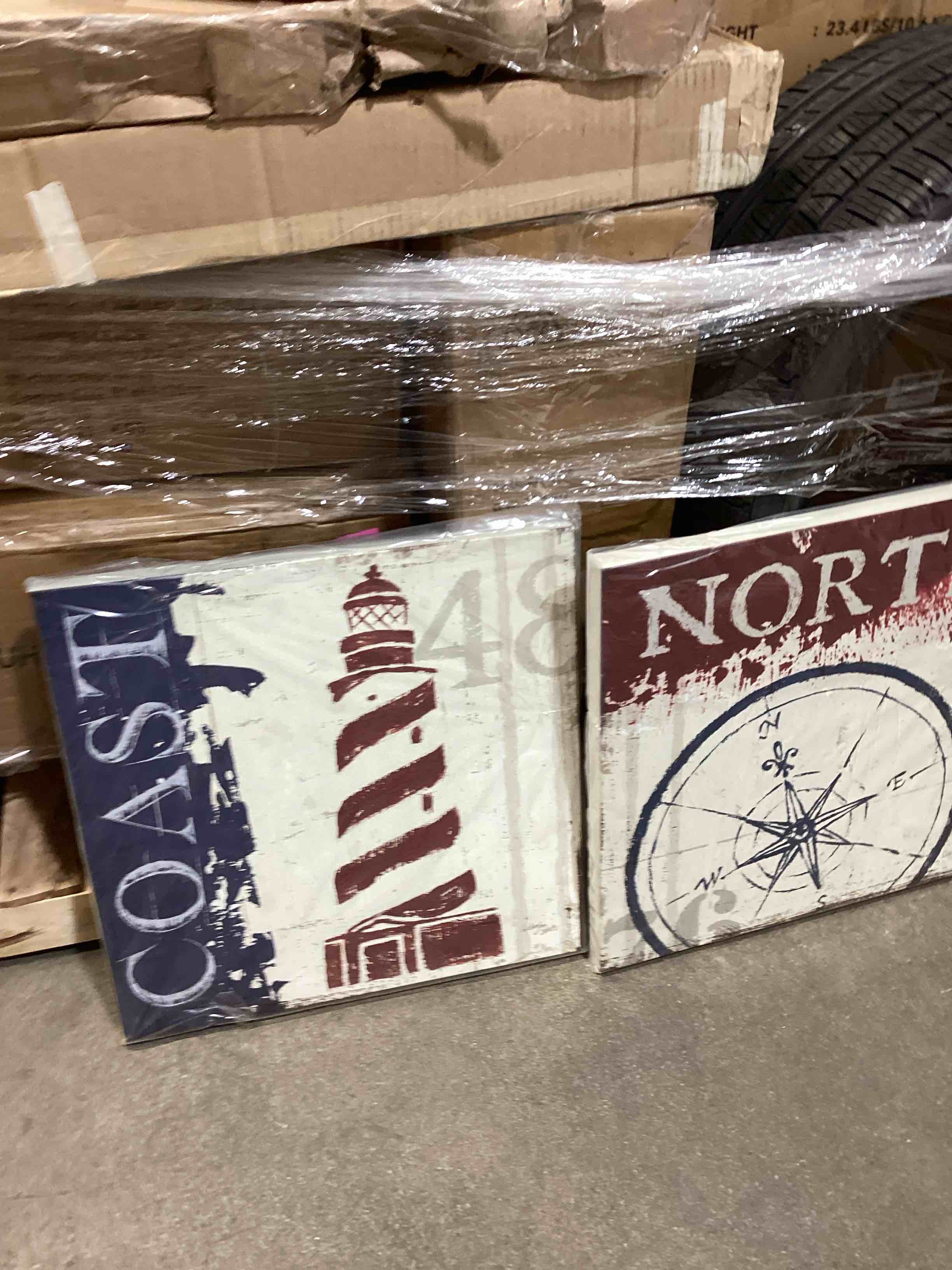 Condition photo showing New/Like New for 'nautical | graphic art print 