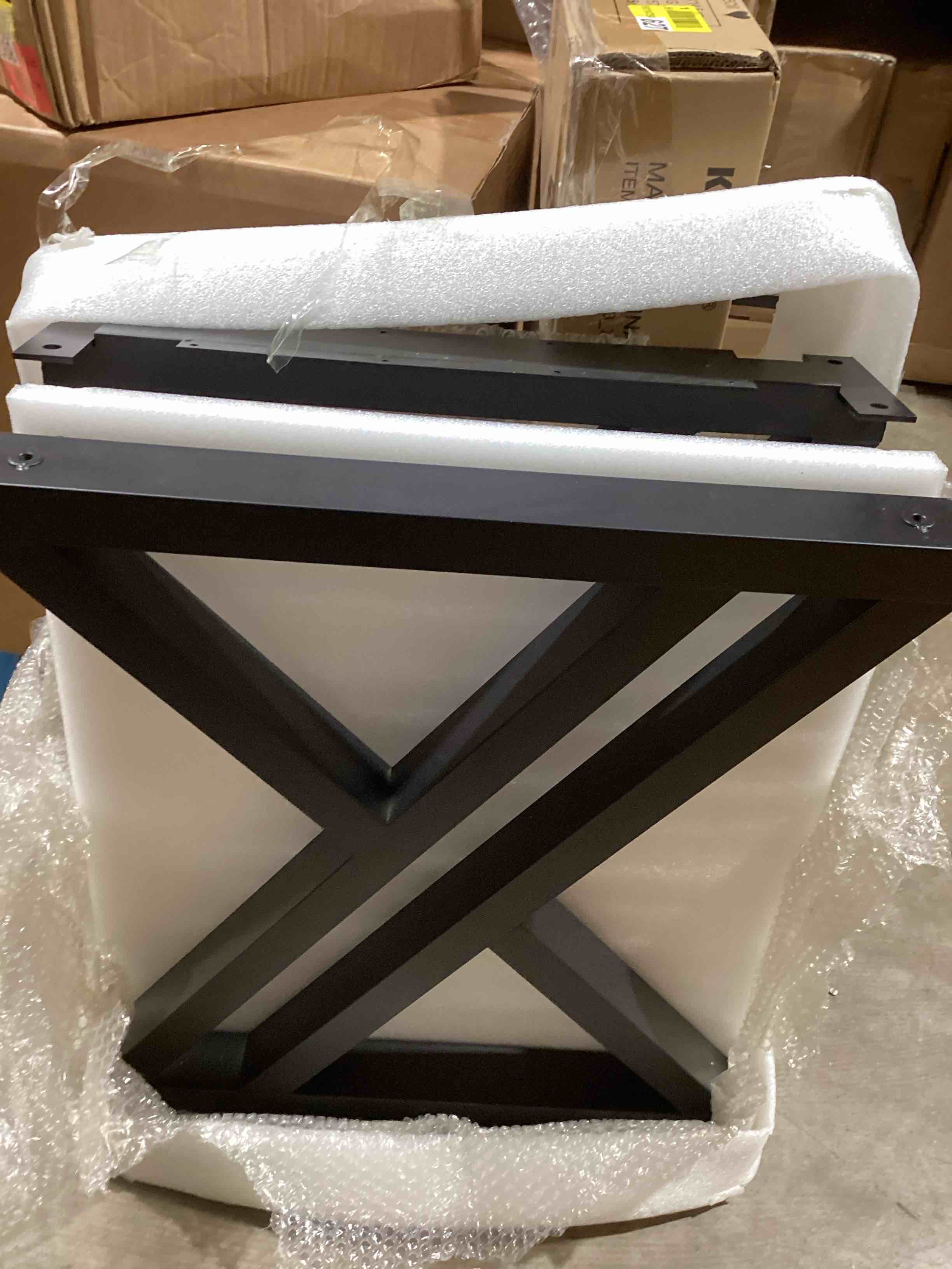 Condition photo showing New/Like New for 16"pair metal table legs heavy duty diy dining coffee table legs steel desk legs