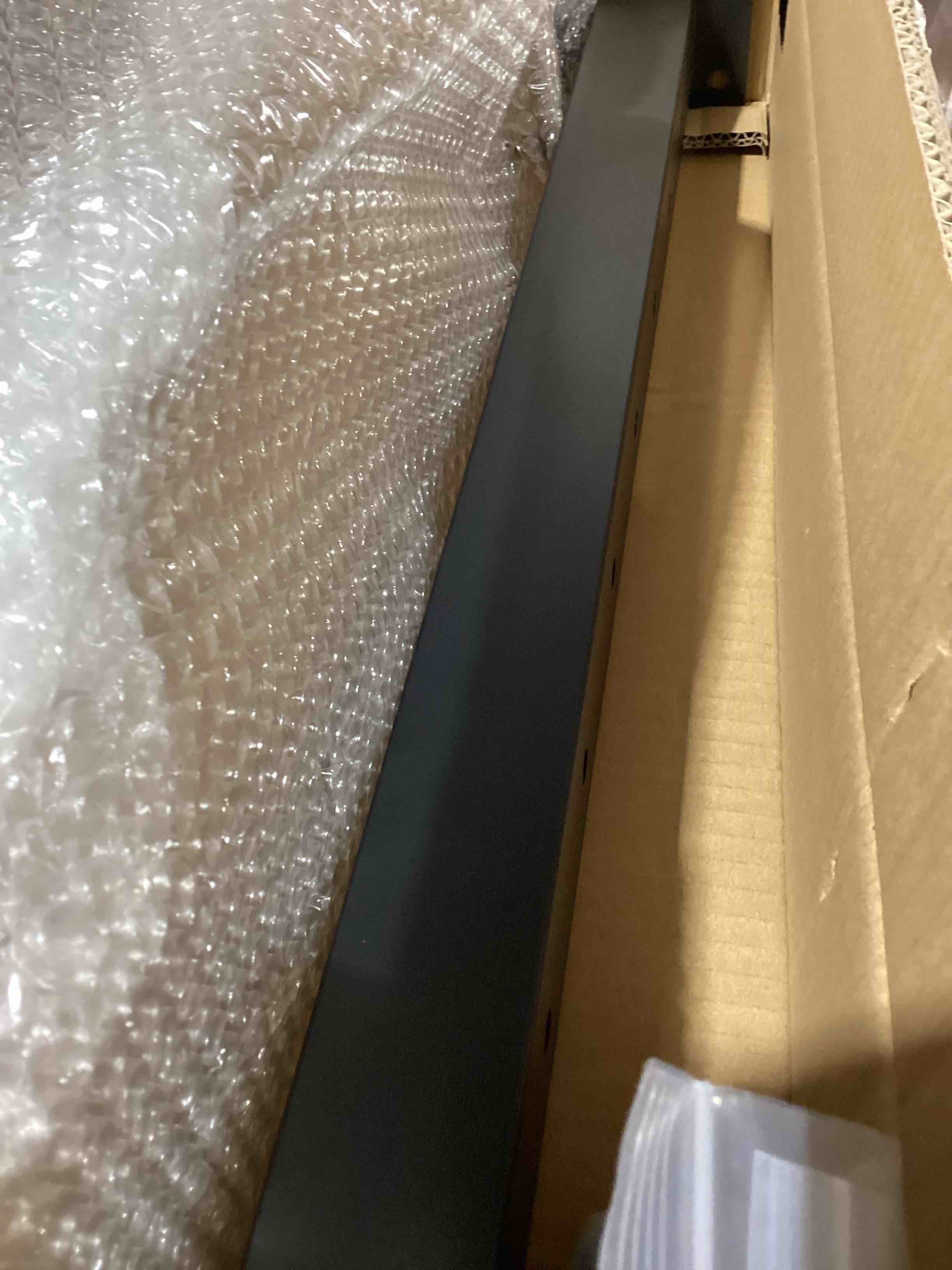 Condition photo showing New/Like New for 38" level drilled cable railing post for deck railing