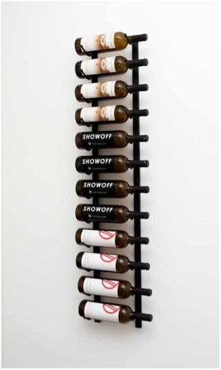 36 Bottle Wall Mounted Wine Bottle Rack