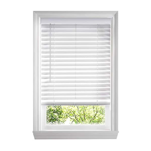 2 INCH CORDLESS FAUX WOOD BLIND 